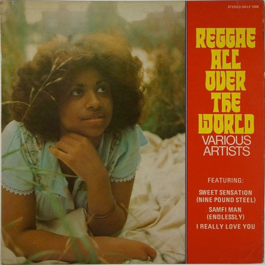 Image of Front Cover of LP - VG/VG - VARIOUS ARTISTS, Reggae All Over The World (Greenway Records; GWLP 1006, UK 1978, Laminated Front Sleeve), ,  - 1946334S