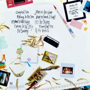 Image of Back Cover of LP - VG/VG+ - INXS, The Swing (Mercury; MERL 39, UK 1984, Inner), Gold Promo stamo on back cover, edge wear,  - 3446279S