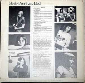 Image of Back Cover of LP - G+/VG+ - STEELY DAN, Katy Lied (ABC Concentric Rings; ABCD 846, US 1975, Inner, Stereo), Top Seam Split,  - 3726275E
