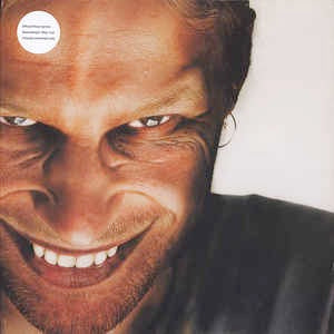 Image of Front Cover of LP - NEW/NEW - APHEX TWIN, Richard D. James Album (Warp; WARPLP43, UK 2020 Reissue, 180 Gram ), , Richard D. James Album was composed by James on his Macintosh computer, and took longer to complete than his previous efforts. The album includes faster breakbeats and intricate drum programming inspired by jungle and drum and bass, as well as lush string arrangements, unstable time signatures, and slow ambient melodies reminiscent of James' previous work, as well as modulated vocals by 