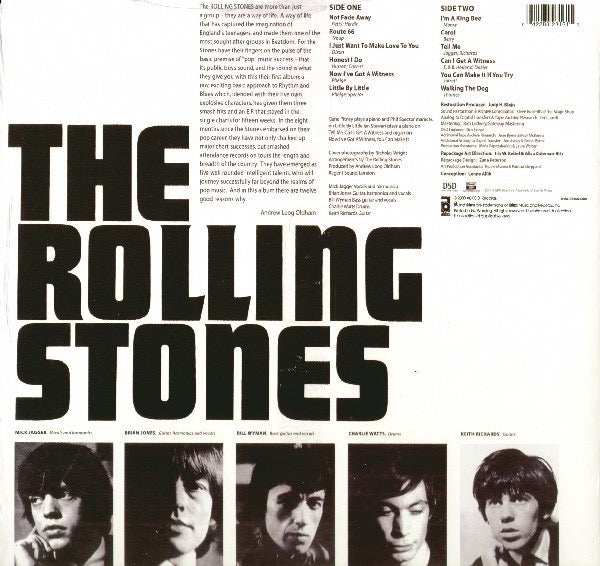 Image of Back Cover of 1514311C: LP - THE ROLLING STONES, England's Newest Hit Makers (ABKCO; 882316-1, UK 2003 Reissue)   EX/VG+