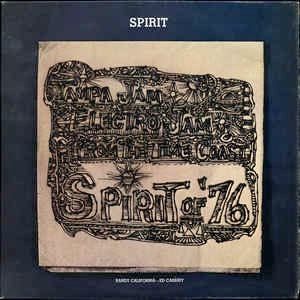 Image of Front Cover of 3624026E: 2xLP - SPIRIT, Spirit Of 76 (Mercury; 6338 577, UK 1970s, Gatefold)   VG/VG+