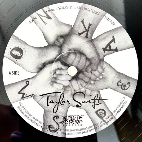 Image of Label Cover of 2xLP - VG+/VG+ - TAYLOR SWIFT, Speak Now (Big Machine; 00843930004003, Europe 2016 Reissue, Gatefold), ,  - 2326333E