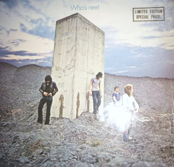 Image of Front Cover of LP - VG+/VG+ - THE WHO, Who's Next (Track; 2408102, UK 1970s Reissue, Limited Edition Stamp On Sleeve, A//4 B//4 Deluxe stamp), ,  - 3526096E