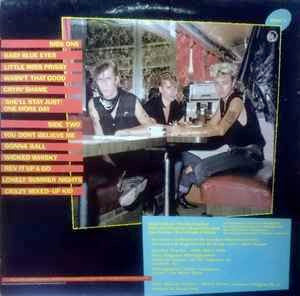 Image of Back Cover of 3324233E: LP - STRAY CATS, Gonna Ball (Arista; STRAY 2, UK 1981, Hype Stickered Sleeve, "Made In England" On Labels.)   VG/VG+