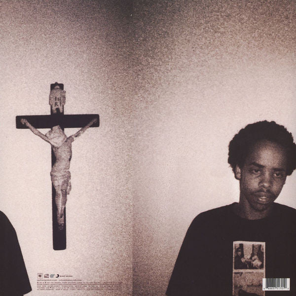 Image of Back Cover of 4844509S: LP - EARL SWEATSHIRT, Doris (Sony; 88883751701, Europe 2015 Reissue, Inner) Seal opened instore, still in stickered shrinkwrap, however it has partially torn to bottom edge.  EX/EX