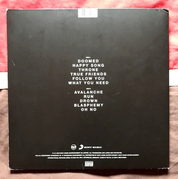 Image of Back Cover of LP - VG+/VG+ - BRING ME THE HORIZON, That's The Spirit (RCA; 88875130901, UK 2015, Gatefold, Booklet, With CD), ,  - 3826192E