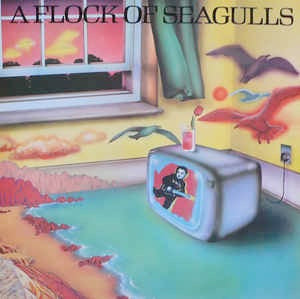 Image of Front Cover of LP - VG/VG - A FLOCK OF SEAGULLS, A Flock Of Seagulls (Jive; HOP 201, UK 1982), Hairlines, edge wear, corner crease,  - 3446166S