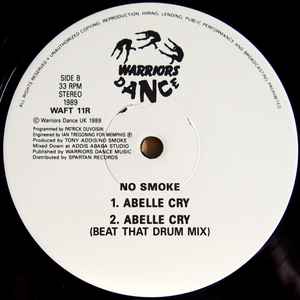 Image of Back Cover of 12" - /VG+ - NO SMOKE, Koro-Koro (Remix) (Warriors Dance; WAFT 11R, UK 1989, Plain Sleeve), ,  - 2546202S