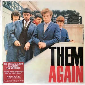 Image of Front Cover of 3544240S: LP - THEM, Them Again (Sony; 888751607217, UK 2016 Reissue, 180 Gram Vinyl, Mono) Still in opened shrinkwrap  VG+/VG+