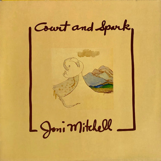 Image of Front Cover of LP - VG/VG - JONI MITCHELL, Court and Spark (Asylum; AS 53002, Germany 1980s Reissue, Gatefold), ,  - 2316070C
