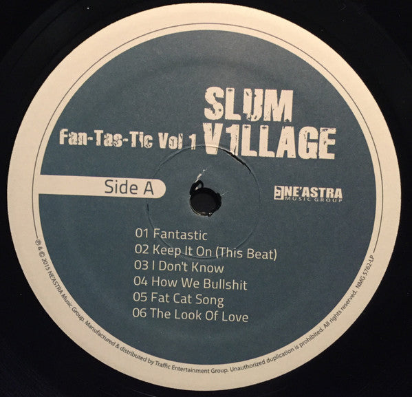 Image of Label of 0834231E: 2xLP - SLUM VILLAGE, Fan-Tas-Tic Vol 1 (Ne'Astra Music Group; NMG5762-LP, US 2015 Reissue)   NEW/NEW