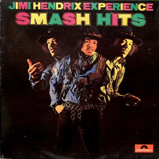 Image of Front Cover of LP - VG+/VG+ - THE JIMI HENDRIX EXPERIENCE, Smash Hits (Polydor; SPELP15, UK 1983 Reissue), ,  - 3726335E