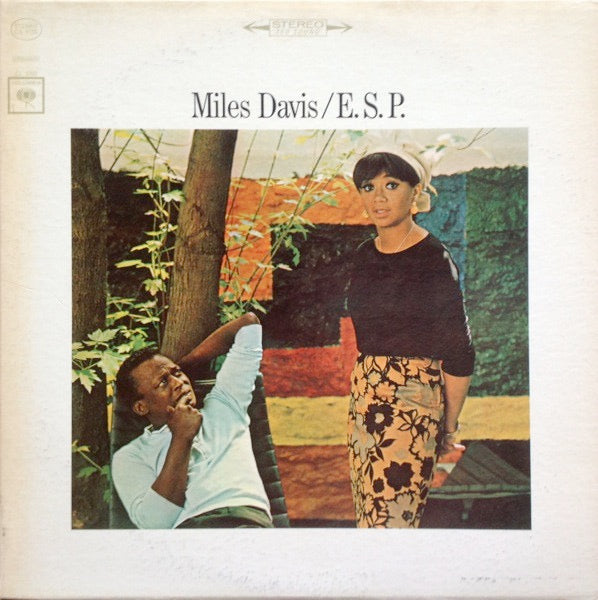 Image of Front Cover of LP - VG/VG - MILES DAVIS, E.S.P. (Columbia; CL 2350, US 1973 Reissue, Pasteback Sleeve), Columbia logos on label stickered over for export. Light hairlines on the vinyl. Ringwear on sleeve.,  - 3716123C