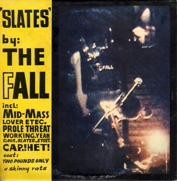 Image of Front Cover of 0225231E: 10" - THE FALL, Slates (Rough Trade; RTO 71, UK 1981, Picture Sleeve) Strong VG  VG+/VG