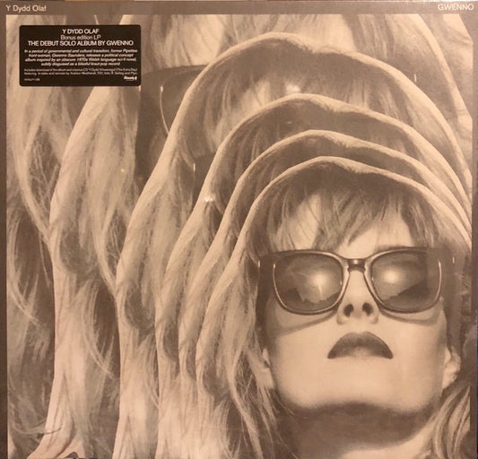 Image of Front Cover of 3845013S: LP - GWENNO, Y Dydd Olaf (Heavenly; HVNLP118B, UK 2015, With bonus CD featuring Weatherall Remix) Still in opened stickered shrinkwrap  VG+/VG+