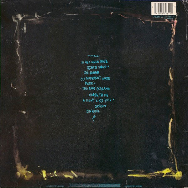 Image of Back Cover of LP - VG/VG - THE CURE, The Head On The Door (Fiction Records; FIXH 11, UK 1985, Inner, No Poster, First UK Pressing), Strong VG - light hairlines, light cover wear,  - 3446014S