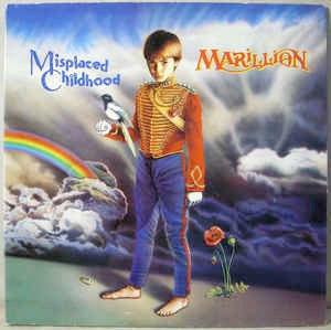 Image of Front Cover of 4844434S: LP - MARILLION, Misplaced Childhood (EMI Black; EJ 2403401, UK 1985, Gatefold)   VG/VG+