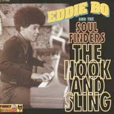 Image of Front Cover of 0354027S: LP - EDDIE BO AND THE SOUL FINDERS, The Hook And Sling (Funky Delicacies ; DEL LP 0006, US Reissue)   NEW/NEW