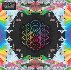 Image of Front Cover of 2xLP - VG+/VG+ - COLDPLAY, A Head Full Of Dreams (Parlophone; 0825646982158, Europe 2015, Die Cut Sleeve, 2 Inners & Insert, 180 Gram Vinyl), ,  - 2726051E