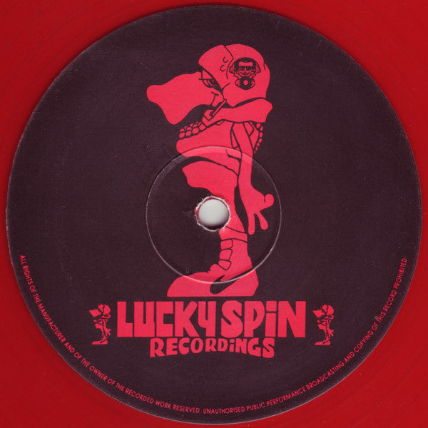Image of Back Cover of 12" - /VG - DJ TRACE, Lost Entity (Lucky Spin Recordings; TRACE 3, UK 1993, Red Translucent Vinyl), Light marks and some fogging but plays fine,  - 3226154E