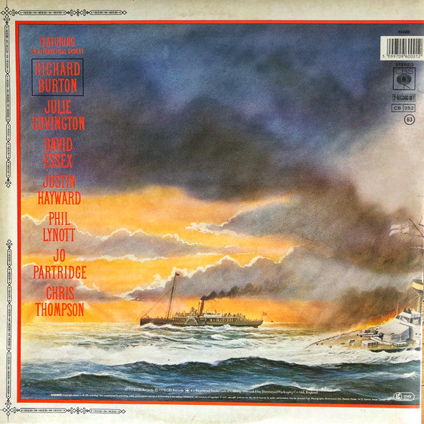 Image of Back Cover of 2xLP - VG+/VG+ - JEFF WAYNE, Jeff Wayne's Musical Version Of The War Of The Worlds (CBS Red Label; CBS 96000, UK 1980s Reissue, Gatefold, Booklet, Barcode), ,  - 4326305E