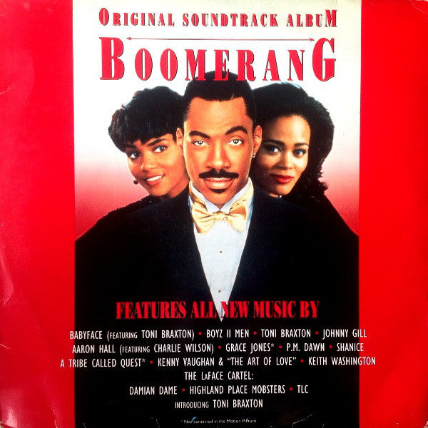 Image of Front Cover of LP - VG/VG - VARIOUS, Boomerang: Original Soundtrack Album (Arista; 73008-260 06-1, UK 1992), Edge wear to sleeve.,  - 3516709C