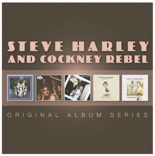 Image of Front Cover of 5xCD - VG/VG+ - STEVE HARLEY & COCKNEY REBEL, Original Album Series (Parlophone; 2564636200, Europe 2014, Slipcase), ,  - 3216284C