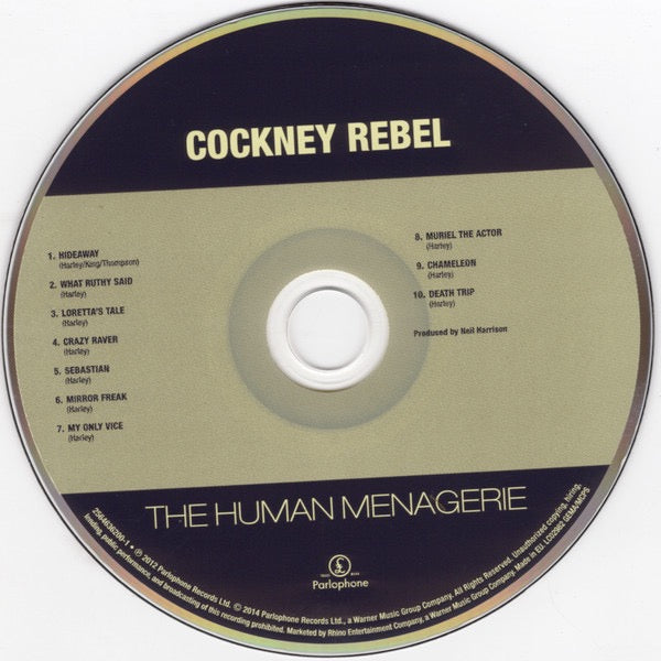 Image of Label Cover of 5xCD - VG/VG+ - STEVE HARLEY & COCKNEY REBEL, Original Album Series (Parlophone; 2564636200, Europe 2014, Slipcase), ,  - 3216284C