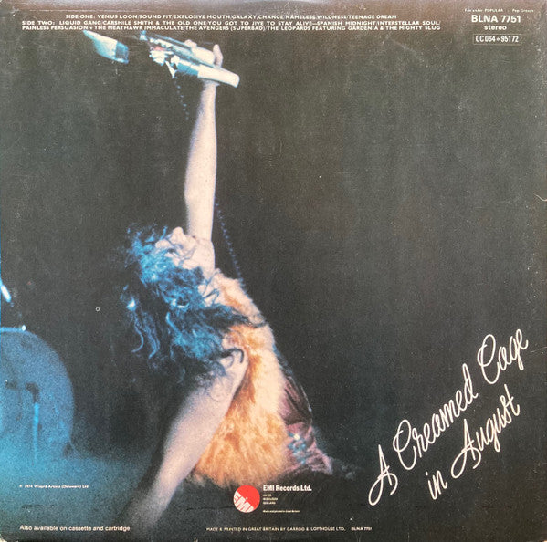Image of Back Cover of LP - VG/VG - MARC BOLAN AND T. REX, Zinc Alloy and the Hidden Riders of Tomorrow (EMI; BLNA7751, UK 1974, Gatefold, Inner), ,  - 2726190E