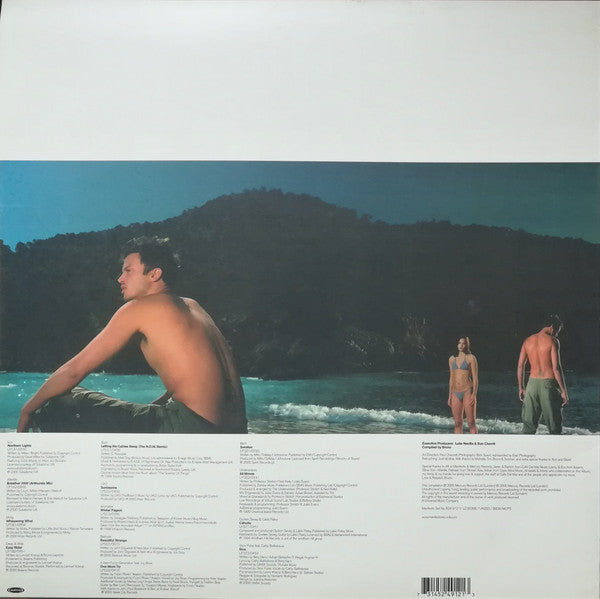 Image of Back Cover of 0924273E: 3xLP - VARIOUS, Cafe Del Mar - Volumen Siete (Manifesto; 524 912-1, UK 2000, Picture Sleeve) Still In Shrinkwrap, Corner Bumps.  VG/VG