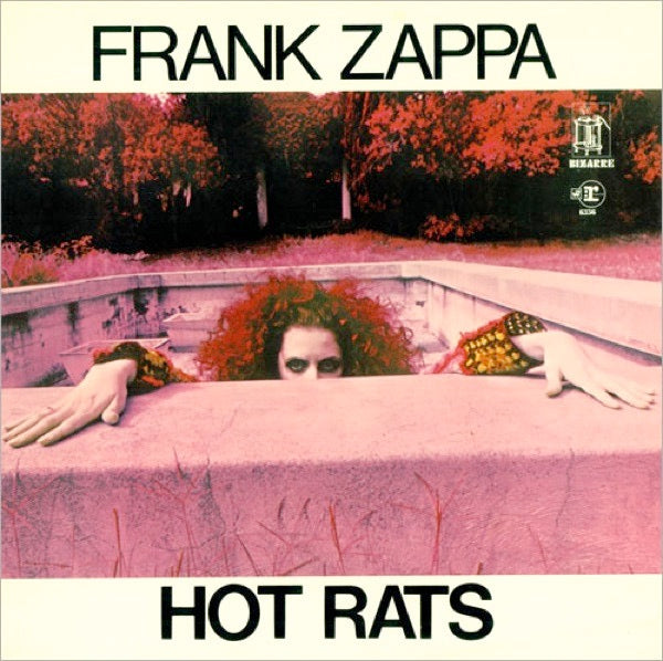 Image of Front Cover of LP - G+/VG - FRANK ZAPPA, Hot Rats (Reprise - Tri Colour Steamboat Labels; RSLP6356, UK 1970, Gatefold, 1st Pressing), Strong VG, Edge And Ring Wear, Sticker Residue On Sleeve,  - 0726230E