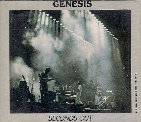 Image of Front Cover of 2xCD - VG+/VG+ - GENESIS, Seconds Out (Virgin; GECD 2001, UK , Double CD Case), ,  - 4336031E