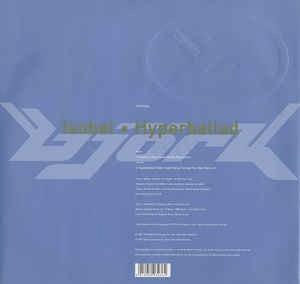 Image of Front Cover of 12" - VG/VG+ - BJORK, Isobel (Goldie Remix) / Hyperballad (Howie B. Remix) (One Little Indian; 193TP12GH, UK 1997, Embossed Sleeve), Edge and Ring Wear,  - 3846236S