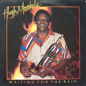 Image of Front Cover of LP - VG/VG - HUGH MASEKELA, Waiting For The Rain (Jive Afrika; HIP 25, UK 1985, Glossy Sleeve), ,  - 2416197C