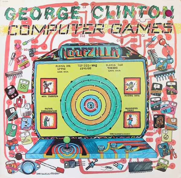 Image of Front Cover of LP - VG/VG - GEORGE CLINTON, Computer Games (Capitol; ST-12246, US 1982), ,  - 3226085E