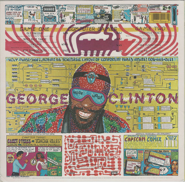 Image of Back Cover of LP - VG/VG - GEORGE CLINTON, Computer Games (Capitol; ST-12246, US 1982), ,  - 3226085E