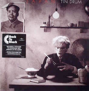 Image of Front Cover of LP - VG+/VG - JAPAN, Tin Drum (Back To Black; V2209, UK 2014 Reissue, 180g), Strong VG. Still in hype stickered shrinkwrap. Corner bump, light wear to opening edge.,  - 3426146E