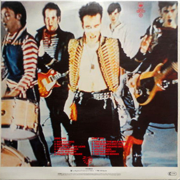 Image of Back Cover of LP - VG+/VG+ - ADAM AND THE ANTS, Kings Of The Wild Frontier (CBS; 84549, UK 1980, Inner & Catalogue, 1st Pressing With Fade In Version Of Antmusic.), ,  - 3526097E