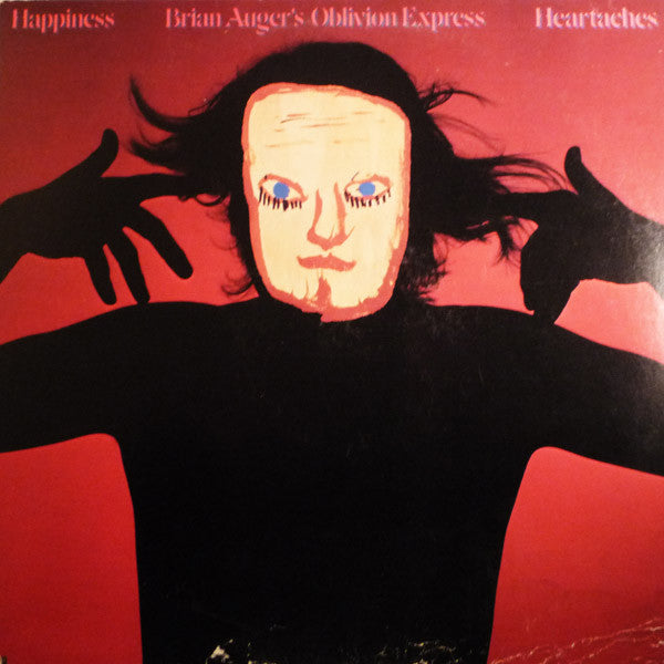 Image of Front Cover of LP - VG/VG - BRIAN AUGER'S OBLIVION EXPRESS, Happiness Heartaches (WB; BS2981, US 1977, Company Inner), Notched cut-out in sleeve and inner,  - 2816328C