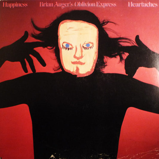 Image of Front Cover of LP - VG/VG - BRIAN AUGER'S OBLIVION EXPRESS, Happiness Heartaches (WB; BS2981, US 1977, Company Inner), Notched cut-out in sleeve and inner,  - 2816328C