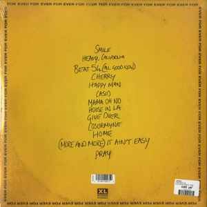 Image of Back Cover of LP - VG+/VG - JUNGLE, For Ever (XL; XL927LP, Europe 2018, Gatefold, Inner), ,  - 4216722C
