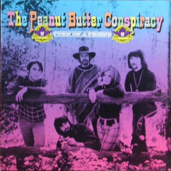 Image of Front Cover of LP - VG/G+ - PEANUT BUTTER CONSPIRACY, Turn On A Friend (Drop Out Records; DO 2000 , UK 1988, Gatefold), ,  - 3926321E