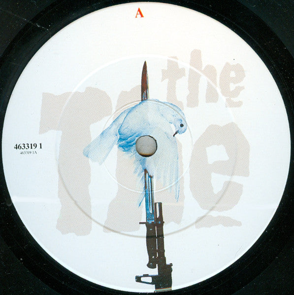 Image of Label Cover of LP - VG/VG - THE THE, Mind Bomb (Epic; 463319 1, UK 1989, Inner, Poster, Promo Sticker On Sleeve, Limited Edition), Light wear and marks on sleeve and inner. Poster in really nice condition. Strong VG.,  - 2246277S