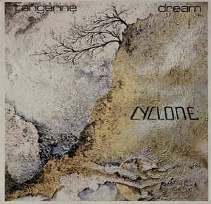 Image of Front Cover of 4224236E: LP - TANGERINE DREAM, Cyclone (Virgin Green/Red; V 2097, UK 1970s Reissue)   VG/VG+