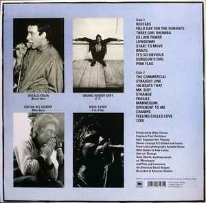 Image of Back Cover of LP - VG+/VG - WIRE, Pink Flag (Pink Flag; PF11LP, Europe 2018 Reissue, Inner), ,  - 0716201C