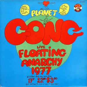 Image of Front Cover of LP - VG/VG+ - PLANET GONG, Live Floating Anarchy (Charly; CRM 2000, UK 1978 Reissue), ,  - 1926024E