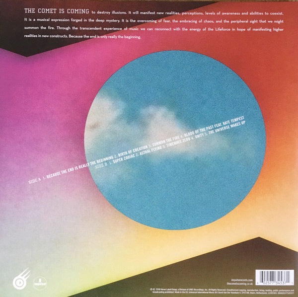 Image of Back Cover of 0834262E: LP - THE COMET IS COMING, Trust In The Lifeforce Of The Deep Mystery (Impulse!; 00602577345371, Europe 2019, Gatefold)   NEW/NEW