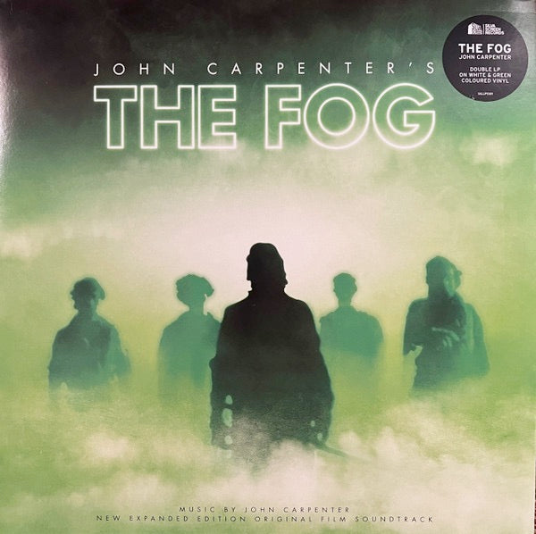 Image of Front Cover of 4213194C: 2xLP - JOHN CARPENTER, The Fog (Silva Screen; SILLP1301 , Europe 2016 Reissue, Gatefold With Obi, No Shrinkwrap, Green / White Vinyl)   NEW/NEW