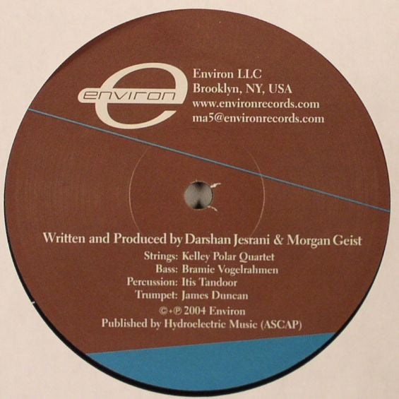 Image of Back Cover of 12" - /G+ - METRO AREA, Metro Area 5 (Nerves / Proton Candy) (Environ; ENV 019, US 2004), A few scuffs to A side but plays ok, B side has some small liquid marks that don't clean off and cause light crackles,  - 2426091E